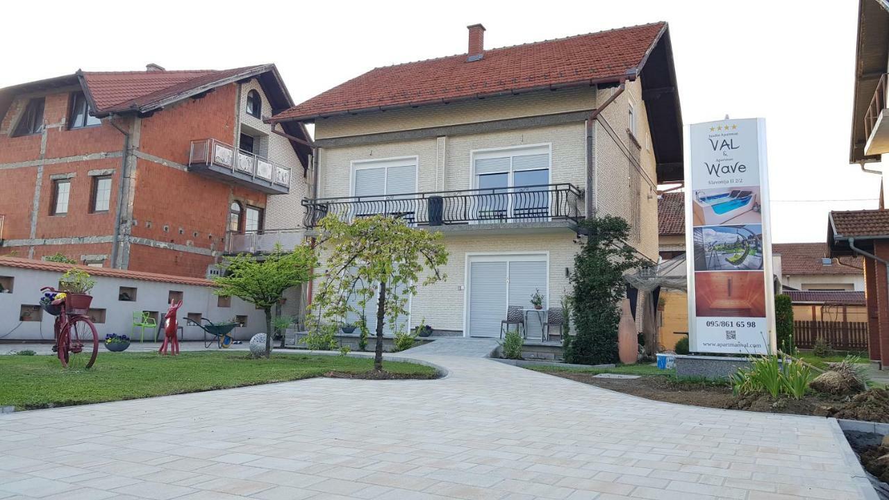 Apartment Plaza ----Wallbox 11Kw 16A ----- Private Spa- Jacuzzi, Infrared Sauna, Luxury Massage Chair, Parking, Entry With Pin 0 - 24H, Free Cancellation 24 Hours Before Check In Slavonski Brod Exterior photo